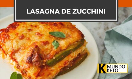Lasagna Keto de Calabacin o Zucchinni