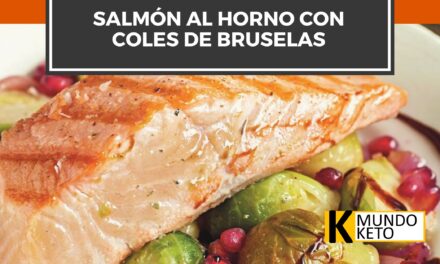 Salmón al Horno con Coles de Bruselas: Una Cena Keto Deliciosa y Nutritiva
